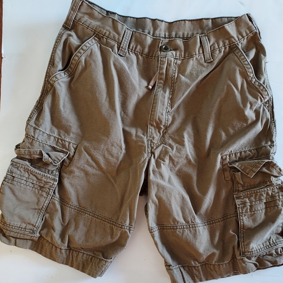 Levi's Shorts Mens Brown Levi Cargo Shorts Size 36 Poshmark